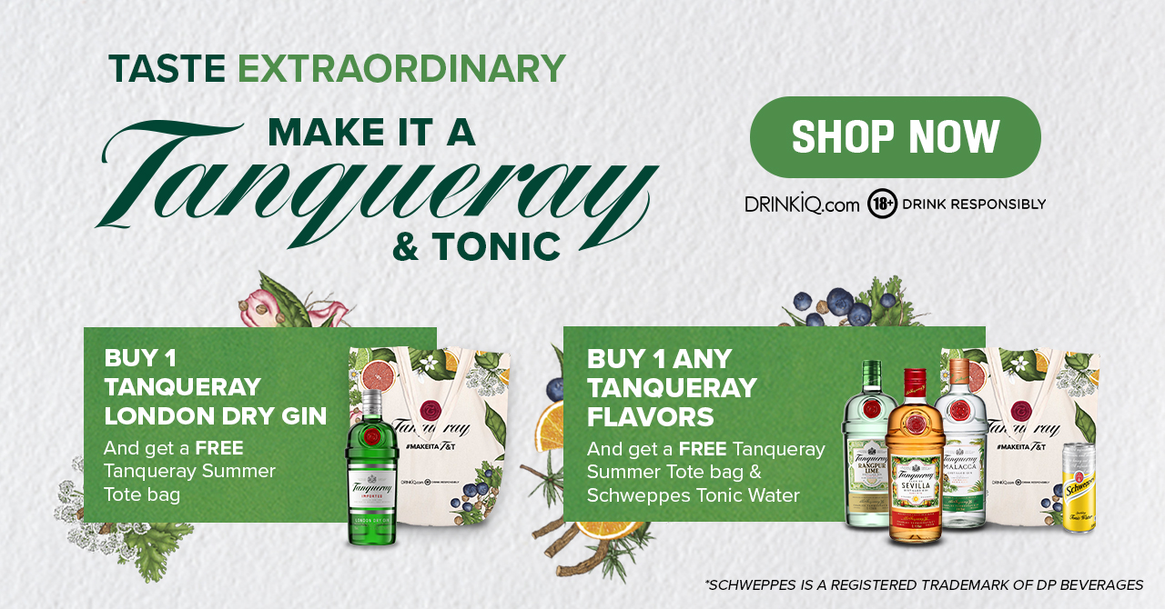 MAKE IT TANQUERAY & TONIC