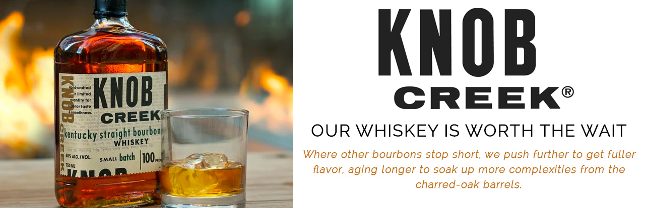 Knob Creek Kentucky Straight Bourbon Whiskey